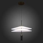 SL6101.403.01 Люстра подвесная ST-Luce Черный/Белый LED 1*10W 3000K