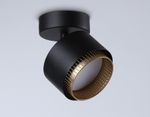 Светильник накладной TN71282  BK/GD черный/золото GX53 max 12W D95*137