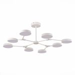 SLE6003-502-08 Светильник потолочный Белый/Белый LED 8*10W