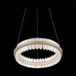 SL383.203.01 Светильник подвесной ST-Luce Золотистый/Золотистый, Прозрачный LED 1*34W 3000K