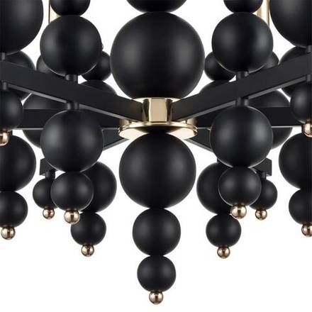 8106/6 MODERNI LN26 130 черный/золото, металл Люстра Е14 6*40W 220V NANA