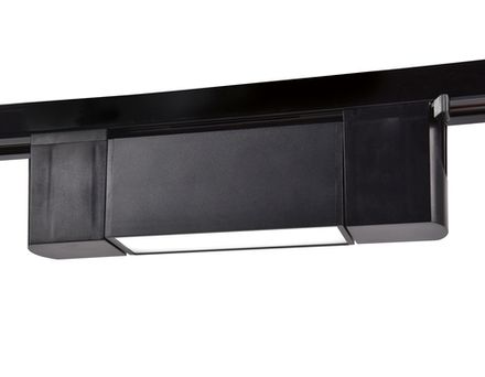 Трековый однофазный светодиодный светильник GL6660 BK черный LED 6W 4200K
