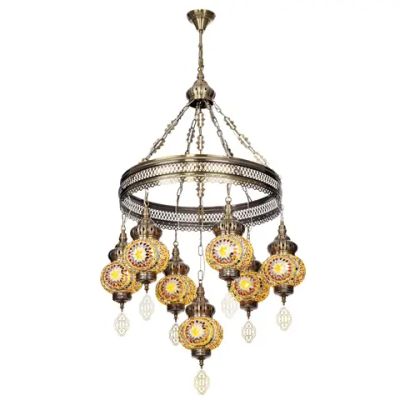 CL419165 Каир Мозаика Янтарь Люстра
