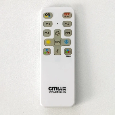 Citilux Trent CL203631 LED Люстра потолочная с пультом Чёрная
