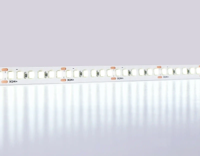 Светодиодная лента GS3213 2835 180Led/ 14.4W m/ 24V IP20 6500K/ 5000*10*1.2mm/ кратность резки 33mm (2 конт.)