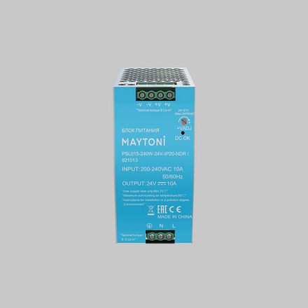 Блок питания PSL015 24В 240Вт IP20 821013. TM Maytoni
