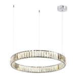 4930/36L L-VISION ODL24 591 хром/прозрачный металл/хрусталь Люстра LED 36W 4000K 4280Лм VEKIA