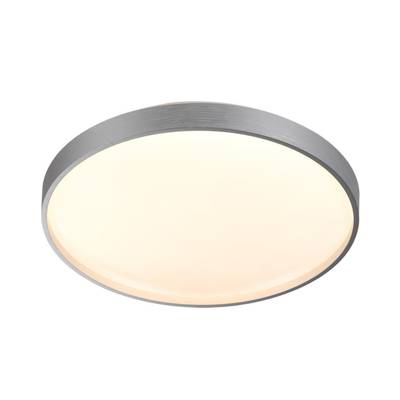 7784/DL TAN SN 000 Светильник пластик/белый/серебро LED 48Вт 3000-6000К D398 IP43 пульт ДУ GABY