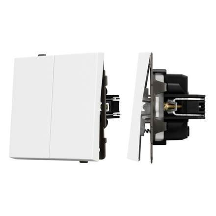 Механизм выключателя управления шторами SWT-TENDO-MKR2-PL-WH (230V, 10A) (Arlight, -)