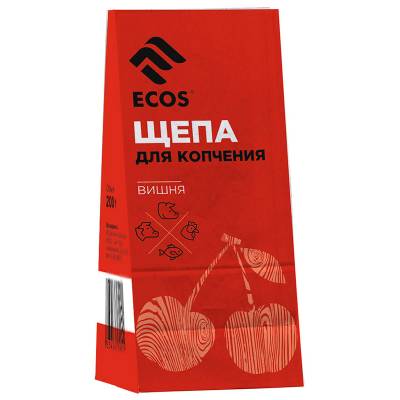 Щепа для копчения из фруктовых пород ВИШНЯ, 200г.