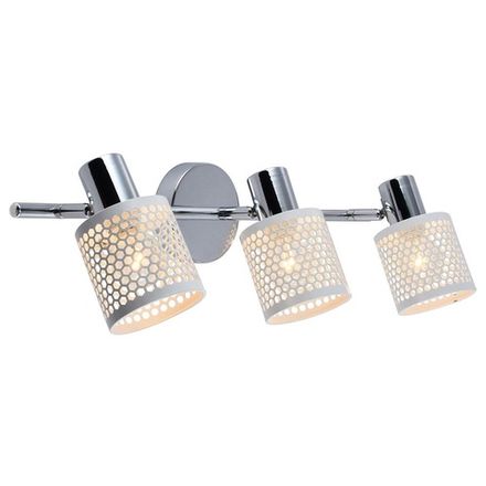 Настенный светильник Escada 669/3P E14*60W Chrome/White