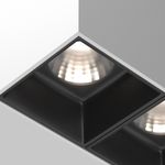 Потолочный светильник Alfa LED 4000K 2x12W 45°, C065CL-02-L12W4K-W. TM Maytoni