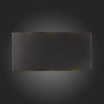 SL089.401.06 Светильник уличный настенный ST-Luce Черный кварцевый LED 6*1W 4000K