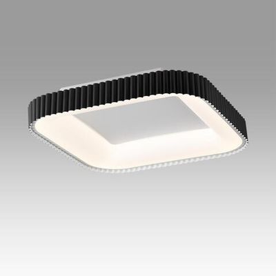 7768/56L AVRA LED SN 578 Светильник металл/белый/черный LED (56Вт+14Вт) 3000-6000K 500х500 IP43 пульт ДУ+подсветка SHARMEL