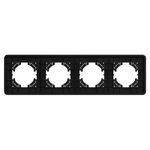 Рамка алюминиевая FRM-AKIRY-SFAL-4-BK (Arlight, -)