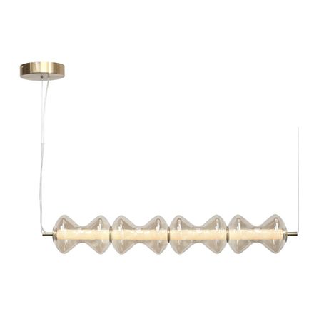 SL6136.223.01 Светильник подвесной ST-Luce золото/коньячный LED 1*22W 3000K