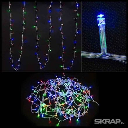 Электрогирлянда светодиодная LED160-10-MC
