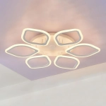 Citilux Ромби Смарт CL236A160E RGB Умная люстра Белая