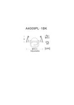 Точечный встраиваемый светильник Arte Lamp ACCENTO A4009PL-1BK, 1хGU10