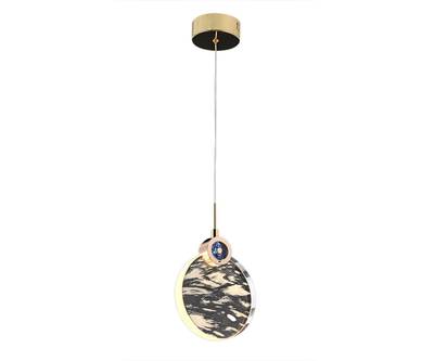 07857-1A,33 Подвес Викси золото d10 h200 Led 3W (3000K)