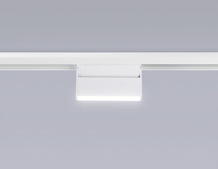 Светильник светодиодный трековый для шинопровода Magnetic GL4058 WH белый IP20 6W 4200K 48V 115*22*105