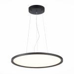 ST602.443.56 Светильник подвесной Черный LED 1*56W 4000K 5 040Lm Ra&gt;80 120 IP20 D600xH36 90-265V