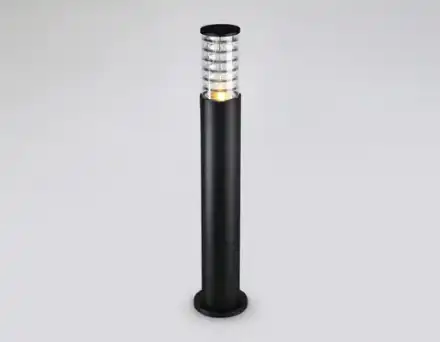 Светильник уличный ландшафтный ST2536 BK/CL черный/прозрачный IP54 E27 max 11W D108*800