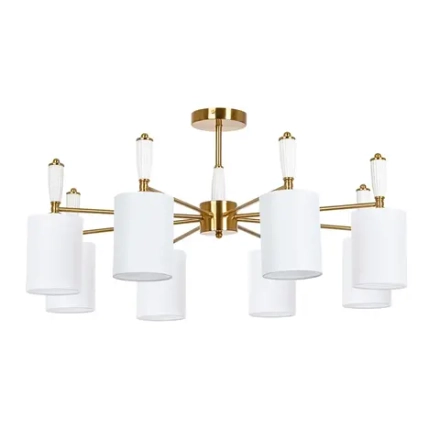 Люстра на штанге Arte Lamp WAVERLEY A4102PL-8PB, 8хE14