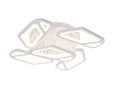 Потолочный светодиодный светильник с пультом FA587/5 WH белый 113W 590*590*120 (ПДУ РАДИО 2.4G)