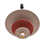 8296/11AL LEDIO LN26 365 черный/бежевый/бурый, металл/фетр/акрил Подвес LED 11W 3000K 220V FELTA