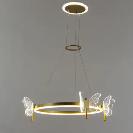 Подвесная люстра Arte Lamp DARCY A2187LM-1GO, 1хLED