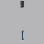 5697/7L LEDIO LN23 000 синий Подвес LED 7W 3000K 420Лм 220V LASSE