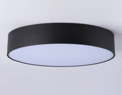 Светильник светодиодный потолочный FV5534 BK черный LED 60W 4200K D500*58 (Без ПДУ)