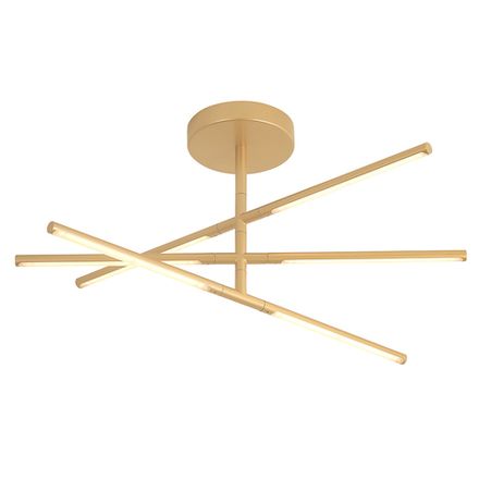 Светильник потолочный Crystal Lux LARGO PL32W D730 GOLD 0781/132