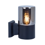 Уличный настенный светильник Arte Lamp WAZN A6218AL-1BK, 1хE27