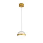 5036/12L L-VISION ODL24 389 ант.бронза/прозрачн/молочный/металл/акрил Подвес LED 12W 4000K 600лм RONI