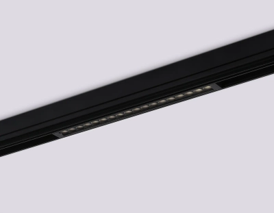 Светильник светодиодный трековый для шинопровода Magnetic GL1730 BK черный IP20 15W 4200K 220V 24° 342*25*42 (Без ПДУ)