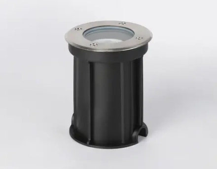 Светильник уличный в грунт ST6511 BK черный IP67 GU10 max 35W D108*135
