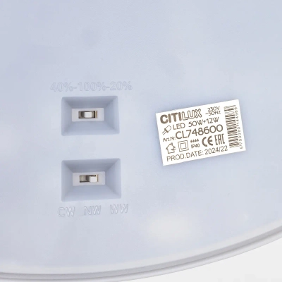 Citilux NORMA CL748600 LED Светильник с подсветкой Белый