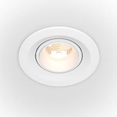 Встраиваемый светильник Elem 1x7Вт 4000K 15°-60° DL052-L7W4K. TM Maytoni