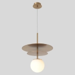 Светильник подвесной Crystal Lux UVA SP1.2 BRASS 3282/201.2