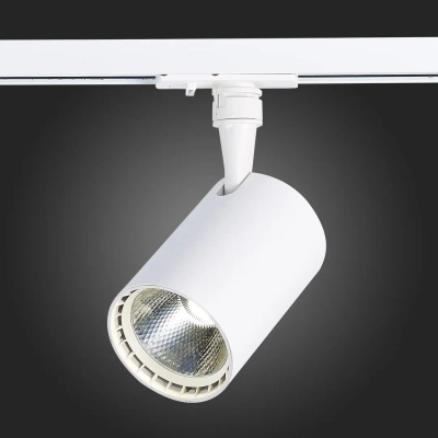 ST351.536.15.24 Св-к трек. Мат. белый LED 1*15W 3000K 1 350Lm Ra≥80 24° IP20 L118xW78xH174 100-240V