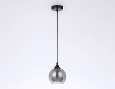 Светильник подвесной TR3539 BK/SM/FR черный/дымчатый/белый матовый E27 max 40W D130*800