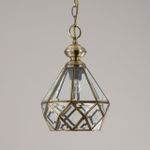Citilux Витра-1 CL442110 Подвесной светильник витражный Бронза