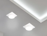Светильник встраиваемый TN52421 WH/FR белый/белый матовый GX53 max 12W 105*105*45