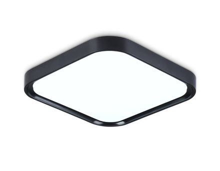 Потолочный светодиодный светильникFZ1262 BK черный 18W 5000K 250*250*60 (Без ПДУ)