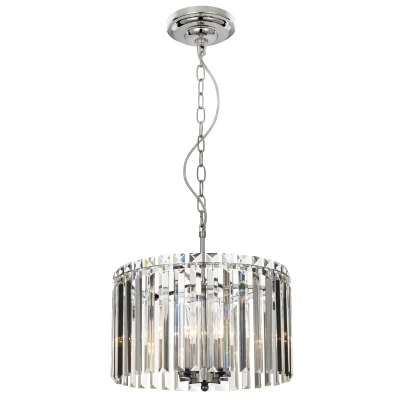 Citilux Джейн CL306141 Хрустальная подвесная люстра Хром