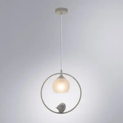 Подвесной светильник Arte Lamp GEMELLI A2150SP-1WG, 1хE27