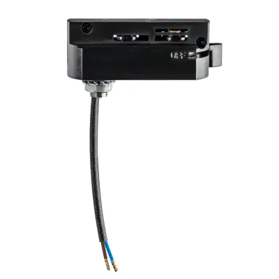 592007 Трековый 1-фазный адаптер BARRA ЧЕРНЫЙ Lightstar