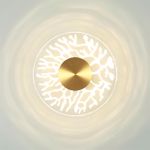 6627/9WL MIDCENT ODL24 273 античная бронза/металл/акрил Настенный светильник IP20 LED 9W 3000K 220V SOLARIS